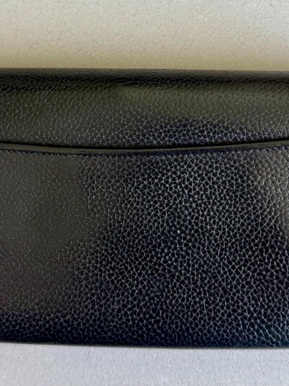 Vintage Coach Black Leather Wallet Made in Italy Kiss Lock Coin Purse - Picture 3 of 10